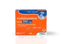 Acetylcysteine Mylan 200mg, Poudre Pour Solution Buvable à BRIEY