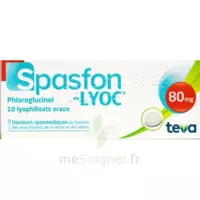 Spasfon Lyoc 80 Mg, Lyophilisat Oral à BRIEY