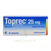 Toprec 25 Mg Comprimés Plq/20 à BRIEY
