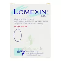 Lomexin 600 Mg Caps Molle Vaginale Plq/1 à BRIEY