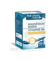 Nat&form Expert Magnésium+vitamine B6 Gélules B/40 à BRIEY