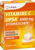 Vitamine C Upsa Effervescente 1000 Mg, Comprimé Effervescent à BRIEY